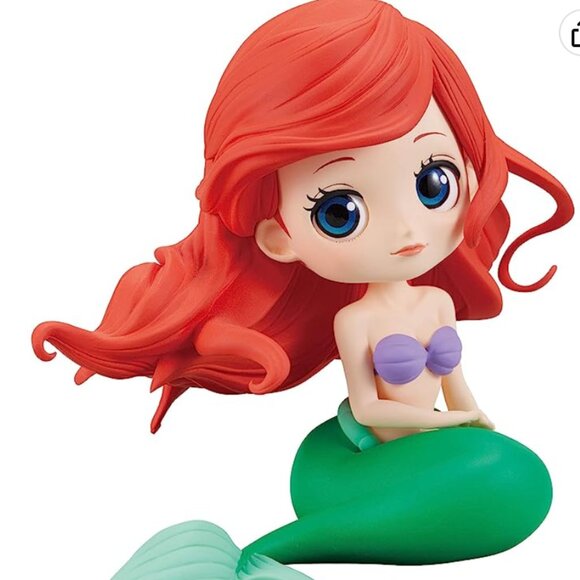 2020 Banpresto Qposket The Little Mermaid Ariel version A Collectible Figure - Picture 1 of 5